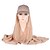 cheap Ethnic &amp; Cultural Costumes-Arabian Muslim Adults Women&#039;s Religious Hat Hijab Scarfs For Polyester Solid Colored Ramadan Headpiece