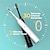 billige Personlig beskyttelse-sonic elektrisk tannbørste for voksne - elektrisk oppladbar tannbørste med 4 børstehoder, 3 timers hurtiglading i 60 dager, 6 moduser ipx7 vanntett, 2 minutter smart timer oppladbar tannbørste