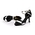 abordables Chaussures de danses latines-Sun lisa chaussures latines pour femmes chaussures de salsa chaussures de danse intérieur professionnel samba sandale professionnelle talon haut peep toe adultes