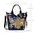 cheap Handbag &amp; Totes-Women&#039;s Handbag Crossbody Bag Canvas Tote Bag Canvas Outdoor Daily Holiday Beading Animal Embroidery Black Red Blue