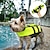 Недорогие Одежда для собак-Товары для домашних животных, новая подушка безопасности, спасательный жилет, надувная складная собака, удобный и безопасный купальник на открытом воздухе