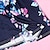 abordables Robes-Bébé Fille Robe Robe à fleurs Feuille Floral marinière Sans Manches Extérieur Ruché Patchwork Vacances Tropique Polyester Maxi Eté 3-7 ans Bleu