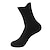 Недорогие мужские носки-Муж. 10 пар Носки Толстые короткие носки Черный Белый Цвет Контрастных цветов На каждый день Отпуск выходные Средней плотности Наступила зима Наколенники