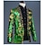 cheap Historical &amp; Vintage Costumes-Disco Disco 1980s Jacket Tuxedo Suits &amp; Blazers Men&#039;s Sequins Costume Vintage Cosplay Party / Evening Long Sleeve Coat