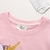 preiswerte T-Shirts &amp; Blusen-kinderkleidung Mädchen T-Shirt Karikatur Outdoor Kurzarm bezaubernd 3-7 Jahre Frühling Rosa