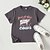 cheap Boy&#039;s 3D T-shirts-Kids Boys T shirt Tee Graphic Short Sleeve Children Top Casual Fashion Summer Gray 3-8 Years