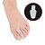 baratos Corretor de joanetes-1pc gel separador de dedo do pé espaçadores de dedo mindinho almofadas de dedo do pé para evitar fricção &amp; aliviar a pressão