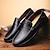 cheap Men&#039;s Slip-ons &amp; Loafers-Men&#039;s Loafers &amp; Slip-Ons Moccasin Comfort Shoes Casual Outdoor Daily Faux Leather Breathable Loafer Black Brown Spring