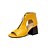 cheap Women&#039;s Sandals-Women&#039;s Sandals Sandals Boots Summer Boots Party Work Daily Summer Chunky Heel Open Toe Elegant Casual Sexy Faux Leather Zipper Solid Color Black Yellow Pink