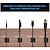 baratos Hubs USB-50 peças de clipes de cabo autoadesivos para gerenciamento de cabos suporte de fio preto organizador braçadeira autoadesiva para acessórios de clipe de carro