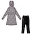 cheap Ethnic &amp; Cultural Costumes-Arabian Muslim Adults Women&#039;s Religious Saudi Arabic Swimwear Swimsuits For Spandex Chinlon Ramadan Top Pants