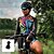 billige Tøjsæt til kvinder-Dame Triatletdragt Langærmet Bjerg Cykling Vej Cykling Lys pink Blå Mørkegrøn Patchwork Cykel Åndbart Refleksbånd Hurtigtørrende Spandex Sport Patchwork Tøj