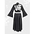 abordables Costumes de manga-Inspiré par Tueur de démons: Kimetsu no Yaiba Muichiro Tokito Manga Costumes de Cosplay Japonais Carnaval Costumes de Cosplay Perruques manche longue Perruque Costume Pour Femme