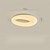 Недорогие Потолочные светильники с диммером-30 cm Диммируемая Потолочные лампы Металл Акрил Художественный Современный Оригинальный Окрашенные отделки Современное 110-265 В