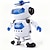 cheap Electronic Entertainment-Musical Walking Dancing Robot Toy For Kids Flashing Lights 360 Body Spinning Toddlers Boys Girls Fun Toy Figure (Model 1)