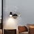 Недорогие Хрустальные настенные бра-светодиодный настенный светильник спальня прикроватная лампа скандинавский простой гостиная фон стена современный коридор балкон кабинет творческий свет роскошный настенный светильник