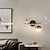 זול אורות קיר מקריסטל-אור קיר led חדר שינה מנורת ליד המיטה נורדי פשוט סלון רקע קיר מודרני מסדרון מרפסת חדר עבודה אור יצירתי מנורת קיר יוקרתית