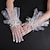 cheap Historical &amp; Vintage Costumes-Elegant 1950s 1920s Gloves Bridal The Great Gatsby Women&#039;s Wedding Party / Evening Prom Gloves