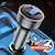 cheap Car Charger-3in1 72W USB-C Car Charger Fast Charging QC3.0 PD Type C Car Phone Charger For iPhone 13 Xiaomi Samsung iPad Laptops Tablets