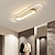 billige Taklamper-led stripe lampe aluminiumslegering innfelt taklampe 25cm taklampe for stuegang gang