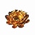 abordables Bougies et bougeoirs-1 pc européen lotus chandelier décoration de la maison ornements décoratifs créatif résine artisanat