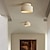billiga Dimbara taklampor-led taklampa infälld taklampa 23cm harts led taklampa modern rund taklampa taklampa för vardagsrum korridor