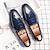 cheap Men&#039;s Slip-ons &amp; Loafers-Men&#039;s Loafers &amp; Slip-Ons Comfort Loafers Plus Size Walking Casual Athletic PU Breathable Loafer Black Blue Fall