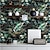 abordables Papel tapiz floral y plantas-Fondos de pantalla frescos Papel tapiz verde Mural de pared Hojas Rama Papel tapiz despegable y adhesivo PVC/vinilo autoadhesivo removible 17.7 &quot;x118&quot; (45 cm x 300 cm)
