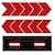 Χαμηλού Κόστους Διακόσμηση και Προστασία Σώματος Αυτοκινήτου-Αυτοκόλλητο αυτοκόλλητο 10 τμχ/σετ αυτοκόλλητο αυτοκόλλητο αυτοκόλλητο με ανακλαστική ταινία βέλους