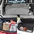Недорогие Органайзеры для авто-Сетчатая сумка для хранения багажника автомобиля, эластичная сетка для хранения багажа, сетчатый карман для мотоцикла, мотоцикла, велосипеда, автомобилей, грузовиков, квадроциклов с крючками