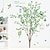 billige Dekorative veggklistremerker-nordiske plante veggklistremerker stort tre bakgrunnsklistremerker stue sofa dekorasjon selvklebende klistremerker grønne klistremerker 100*90cm
