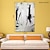 billiga Abstrakta målningar-oljemålning handgjord målning i stor storlek handmålad väggkonst svart-vit abstrakt duk målning heminredning dekor ingen ram målning endast