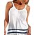 cheap Casual Dresses-Women&#039;s Beach Dress Beach Wear Print Mini Dress Graphic Fashion Casual Sleeveless V Neck Daily Vacation Regular Fit White Sky Blue 2023 Summer Spring S M L XL