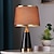 ieftine lampă de noptieră-lampă de masă dormitor european creativă romantică caldă americană modernă la atingere simplă nordică lampă de noptieră de lux