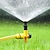 preiswerte Bewässerung &amp; Berieselung-1 Stk. 360 ° drehbarer Gartensprinkler, Wassersprüher für Gartenrasen, Wassersprinkler mit eingestecktem Rasen zum Gießen von Blumen, Gartengeräte