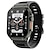 billige Smartwatches-iMosi A70 Smart Watch 1.96 inch Smartur Bluetooth Skridtæller Samtalepåmindelse Aktivitetstracker Kompatibel med Android iOS Dame Herre Handsfree opkald Vandtæt Mediakontrol IP68 42mm urkasse