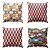 cheap Decorative Pillows-Geometric Double Side Pillow Cover 4PC Soft Decorative Square Cushion Case Pillowcase for Bedroom Livingroom Sofa Couch Chair Machine Washable