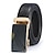 cheap Men&#039;s Belt-Men&#039;s Belt Ratchet Belt Black 125cm Genuine Leather Stylish Business Casual Plain Daily Vacation Going out