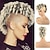 cheap Ponytails-Afro High Puff Hair Bun Ponytail Drawstring With Bangs Synthetic Jerry Curly Mohawk Kinkys Curly Fauxhawks Pony Tail Clip in on Ponytails for Women Hair Extensions with six Clips