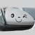 Недорогие Автомобильные наклейки-2 шт. милые мультяшные наклейки с изображением улыбающегося лица, автомобильные наклейки на зеркало заднего вида, автомобильный Стайлинг l &amp; r зеркальная наклейка для легковых автомобилей грузовиков