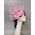 preiswerte Faszinator-Fascinators Kentucky Derby Hut Kopfbedeckung Kopfbedeckung Perlenfedern Schleierhut Hochzeit Damentag Cocktail Royal Astcot mit Feder Perlen Kopfbedeckung Kopfbedeckung