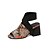 cheap Women&#039;s Sandals-Women&#039;s Sandals Sandals Boots Summer Boots Daily Chunky Heel Open Toe Casual Faux Leather Elastic Band Solid Color Black White Yellow