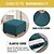 cheap Ottoman Cover-Stretch Ottoman Cover Square Ottoman Slipcovers Furniture Protector Folding Storage Stool Furniture Protector Soft Slipcover with Elastic Bottom