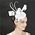 cheap Fascinators-Fascinators Faux Linen Wedding Kentucky Derby Cocktail Royal Astcot Fashion Vintage With Bowknot Headpiece Headwear