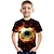 preiswerte 3D-T-Shirts für Jungen-Crack 3D Kinder Kurzarm T-Shirt Mode 3D bedruckte bunte Shirts für Jungen und Mädchen