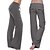 cheap Women&#039;s Active Pants-Women&#039;s Yoga Pants Drawstring Multiple Pockets Tummy Control Butt Lift High Waist Yoga Fitness Gym Workout Bottoms Black White Blue Fall Sports Activewear Stretchy Loose Fit