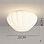 Недорогие Потолочные светильники с диммером-светодиодный потолочный светильник скрытого монтажа 20 см потолочный светильник светодиодный потолочный светильник современный круглый потолочный светильник потолочный светильник для гостиной коридор