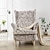abordables Cubierta de sillón y silla sin brazo-Funda elástica para silla con respaldo, fundas para silla de ala con funda para cojín de asiento, fundas para sillón con respaldo jacquard de spandex para silla strandmon de ikea