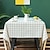 זול מפות שולחן-מפת שולחן ויניל עמיד למים מפת שולחן אביבית לנגב כיסוי שולחן חיצוני בד שעוונית לפיקניק, חתונה, אוכל, פסחא