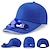 abordables Ventilateurs-Cinq couleurs sport d&#039;été avec ventilateur protection solaire solaire coton chapeau pare-soleil casquette baseball casquette décontractée unisexe